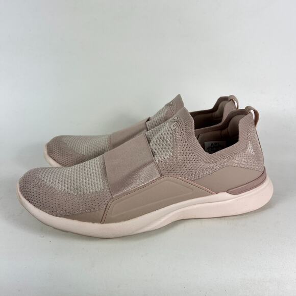 APL Athletic Propulsion Labs Techloom Bliss Sneaker Women's 9 Rose Dust Shoes - Picture 5 of 11